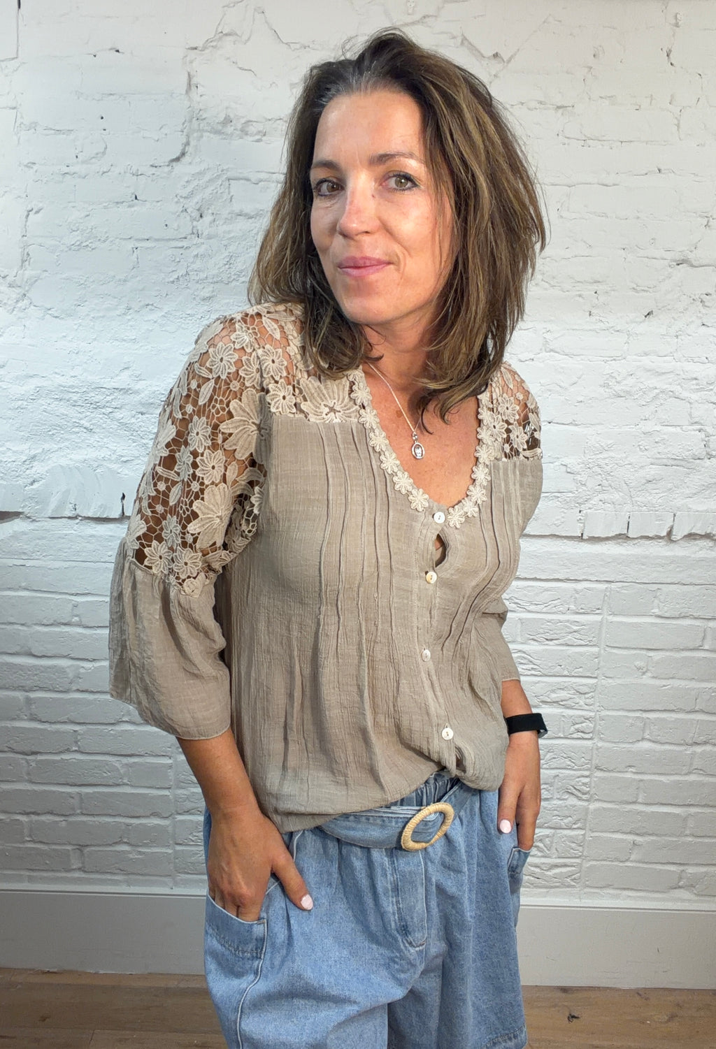 The Mireille Blouse