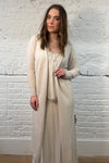 Long Side Slit Cardigan