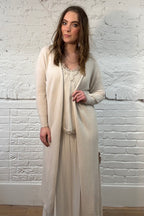 Long Side Slit Cardigan