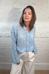 The Aston Embroidered Leaf Shirt