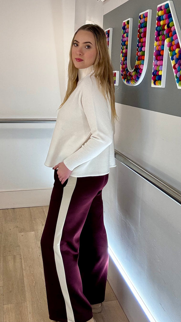 The Jane Side Stripe Trouser