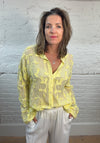 The Aston Embroidered Leaf Shirt