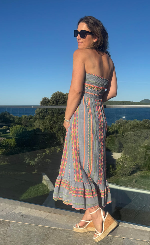 Horizon Strapless Dress