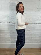 Vegan Leather Jogger
