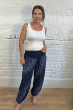 Leopard Print Hareem Trouser