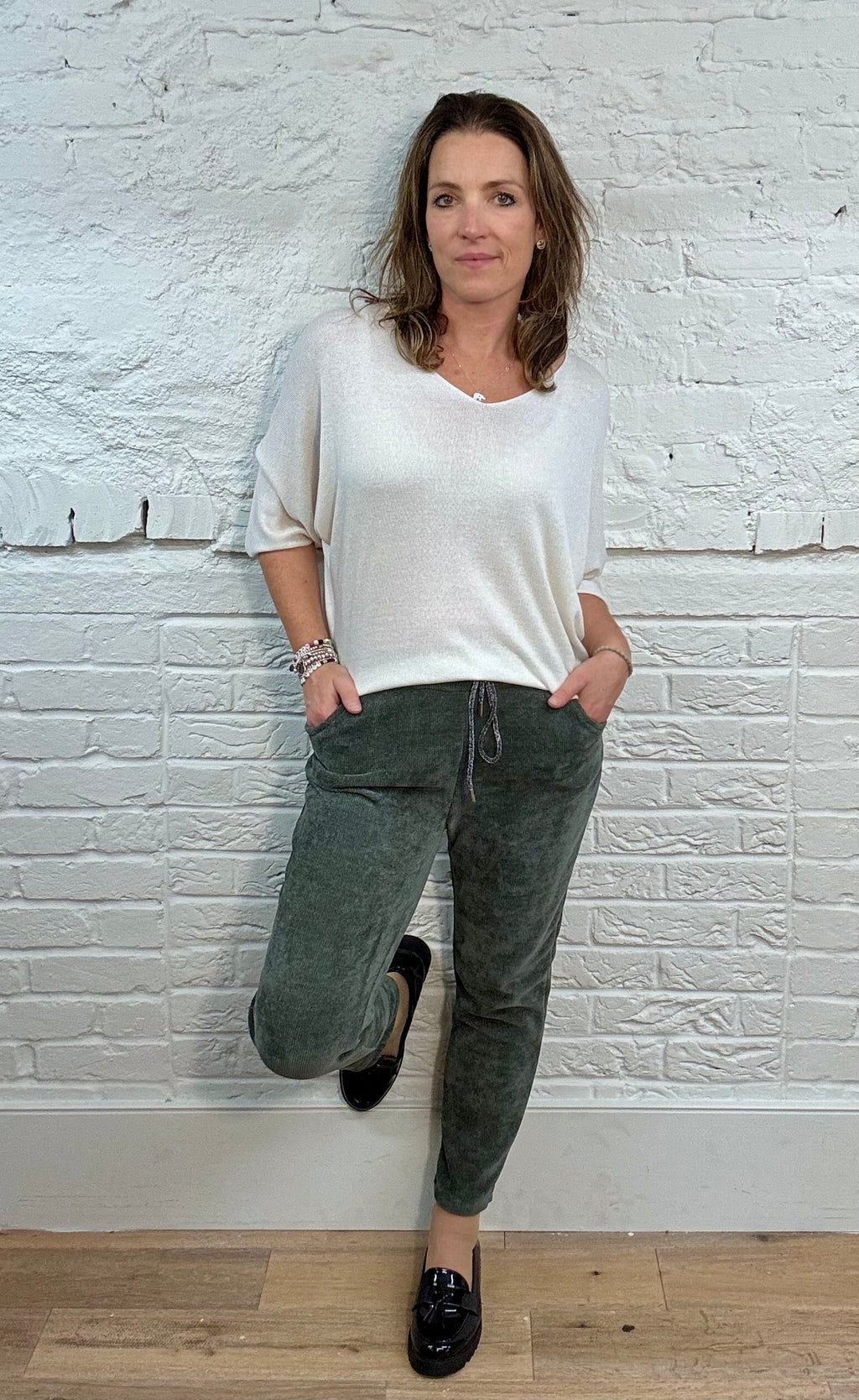 The Ella Chenille Trousers