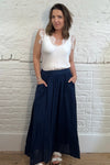 Amelia Cotton Maxi Skirt
