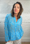 The Aston Embroidered Leaf Shirt
