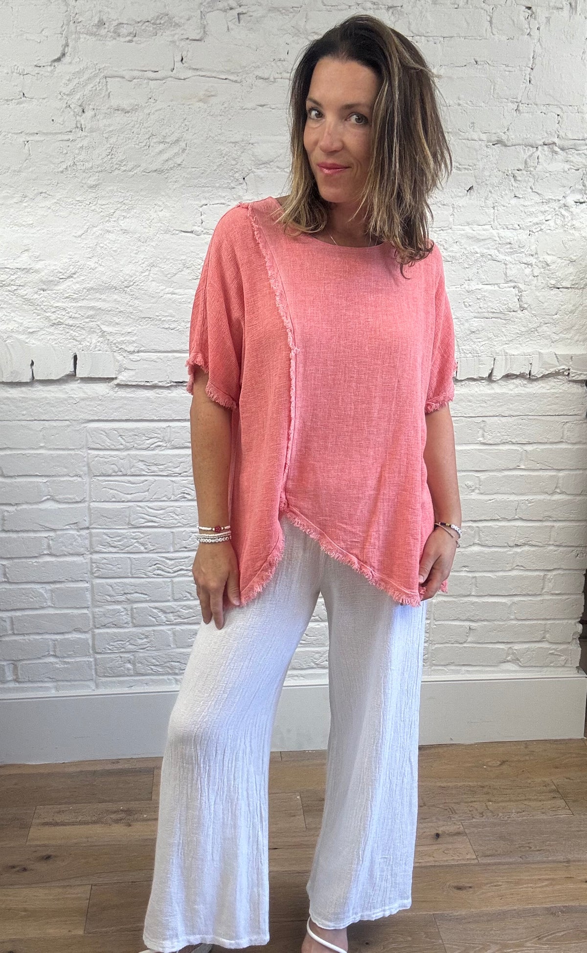 Coastal Breeze Fringe Top