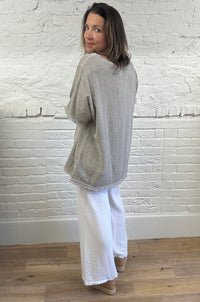 Coastal Breeze Fringe Top