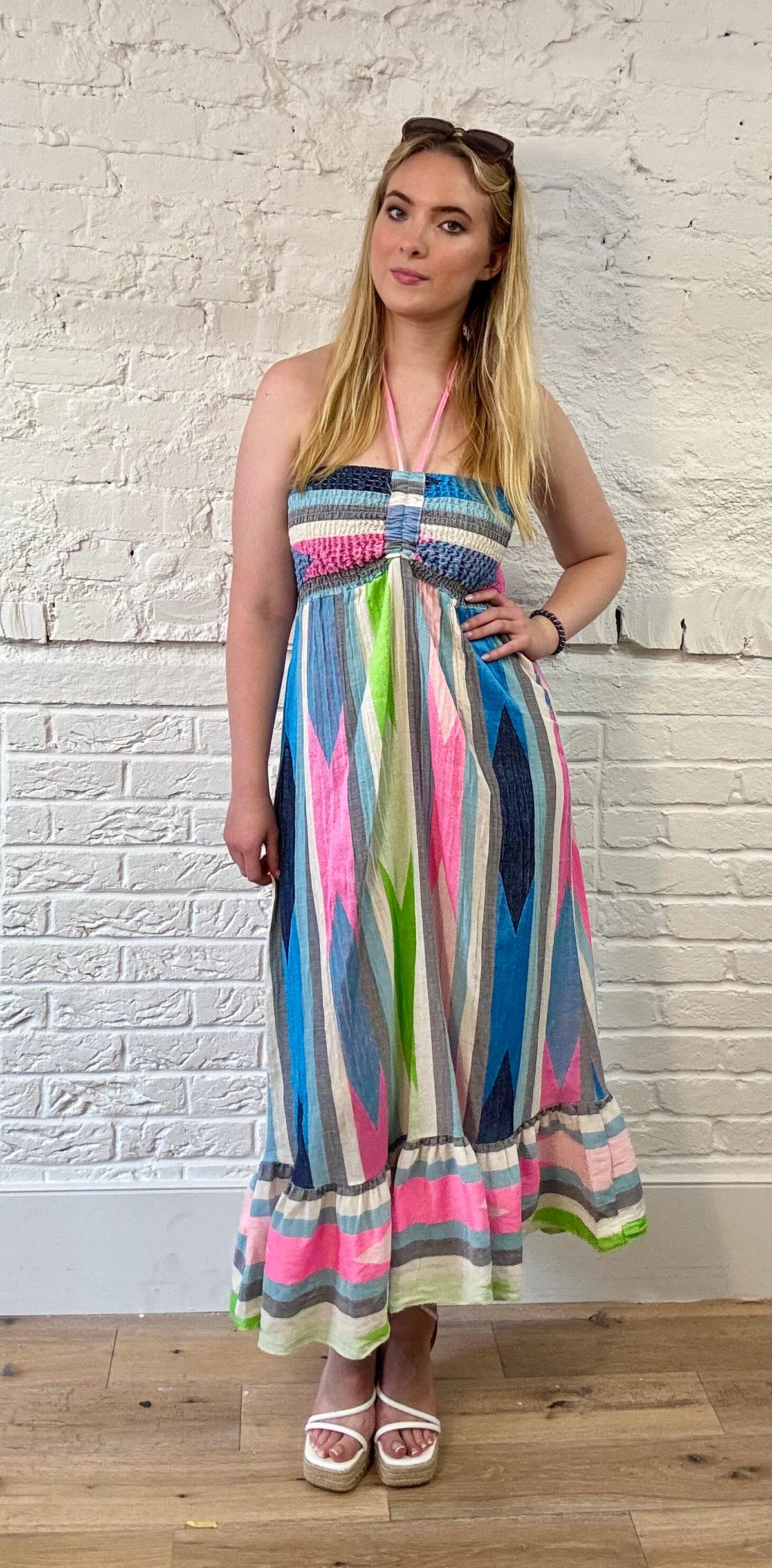 Horizon Strapless Dress