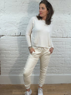Vegan Leather Jogger