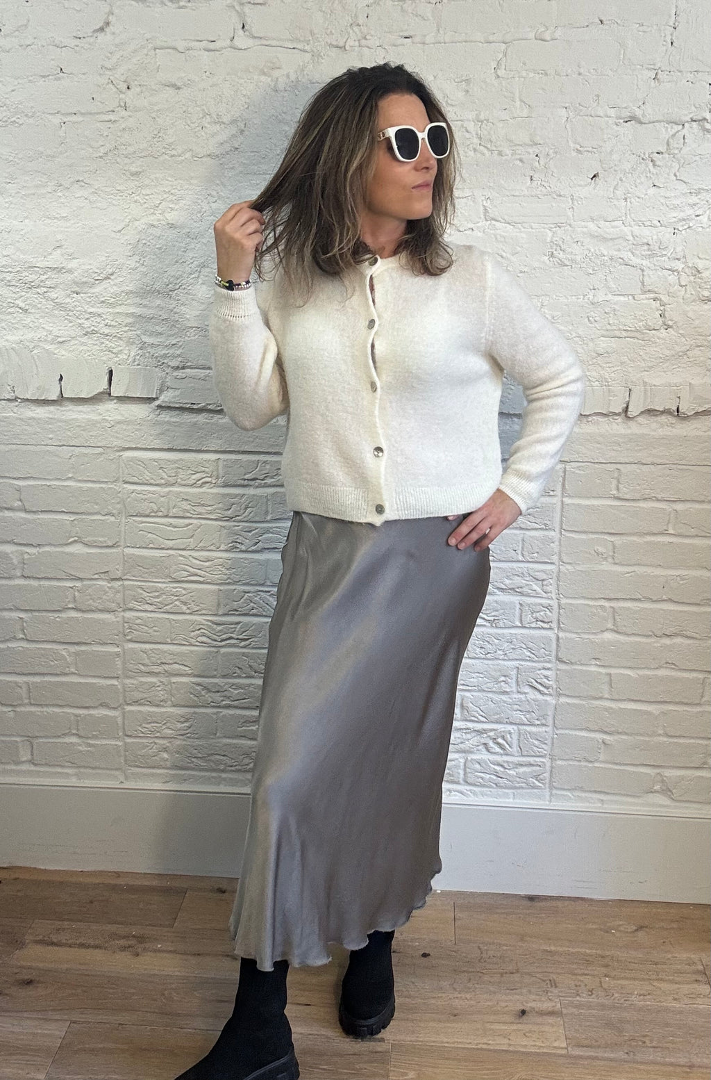 Sasa Satin Skirt