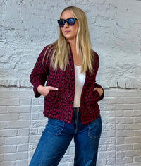 Leopard Quilted Jacket