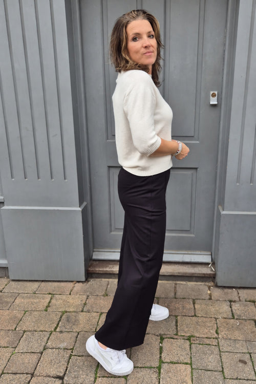 Amata Wide Leg Trousers