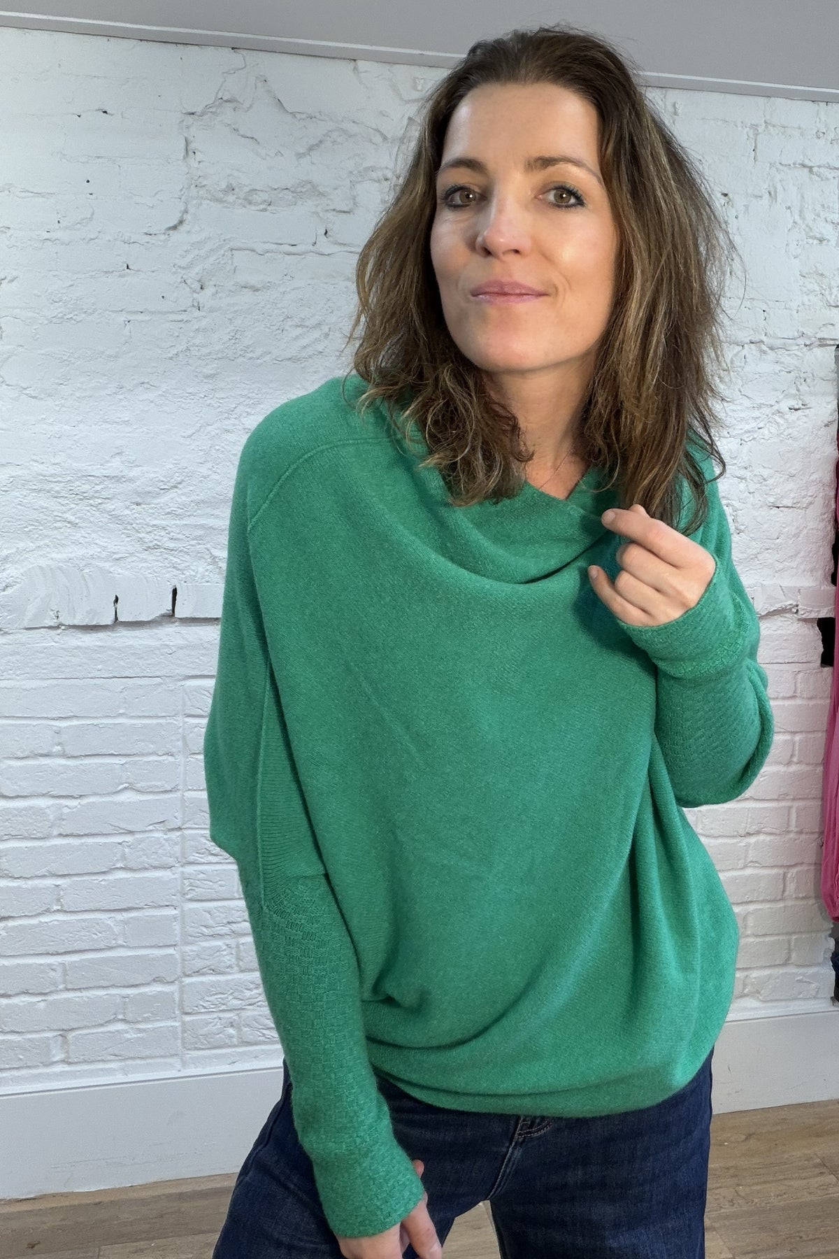The Carrie Asymmetric Jumper