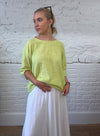 100% Cotton Plain Short Sleeve Top (Larger Fit)