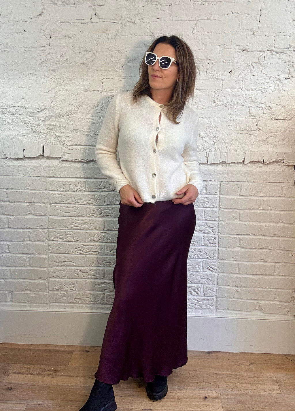 Sasa Satin Skirt