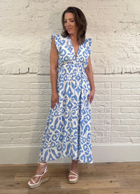 Isla Ruffle Maxi Dress