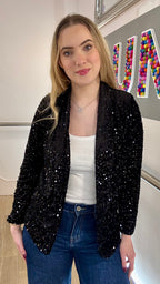 The Ariella Sequin Blazer