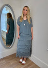 Silk Overlay Dress