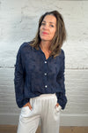 The Aston Embroidered Leaf Shirt