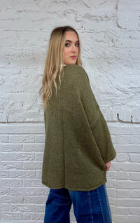 The Teagan Oversized Hi Lo Sweater