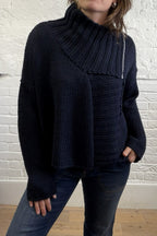 Benedetta Zip Collar Cardigan