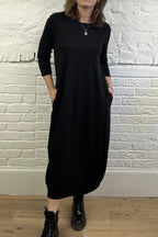 Carmela Banded Hem Jersey Dress