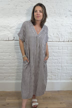 The Antonella Stripe Dress