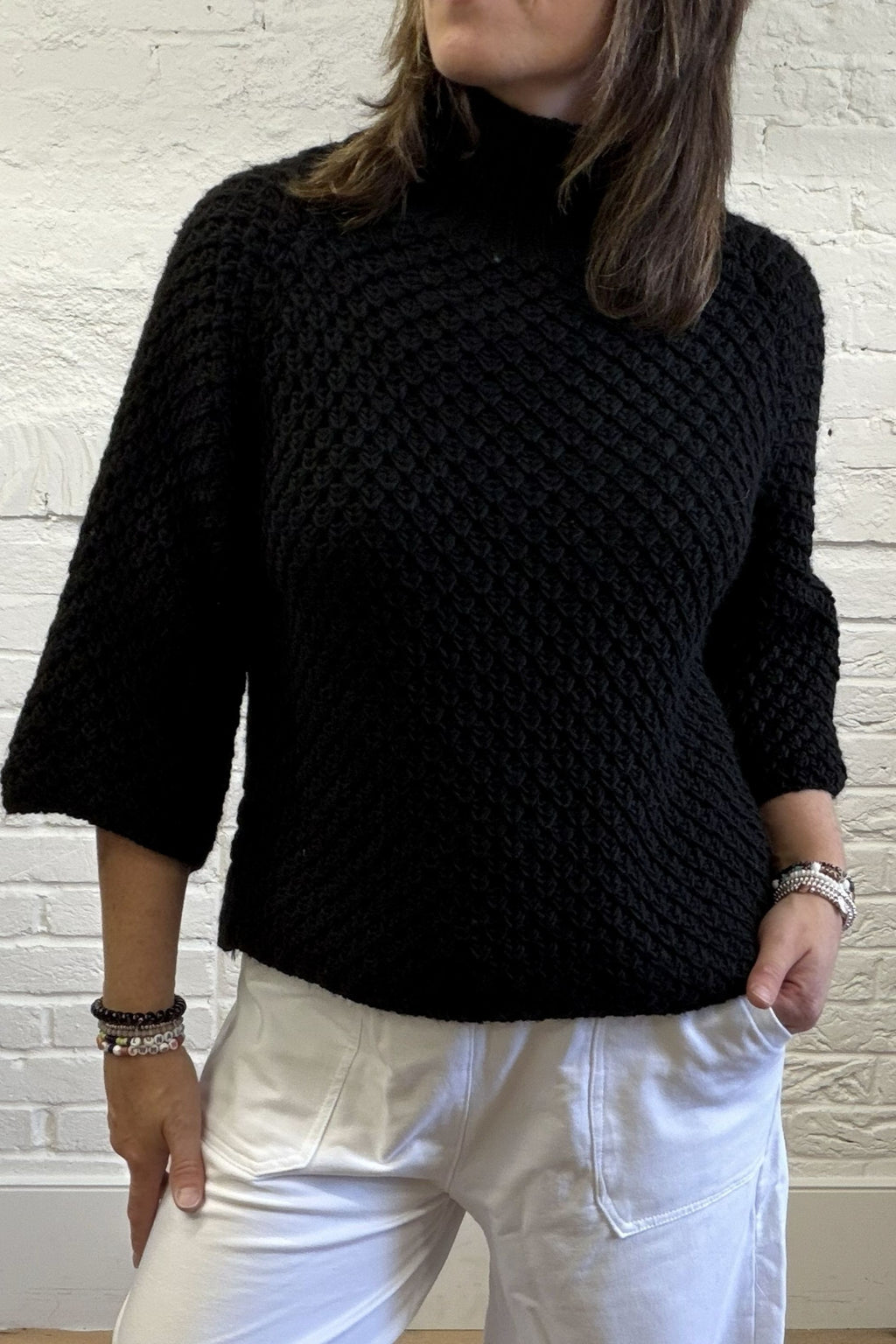 The Natalia Waffle Jumper