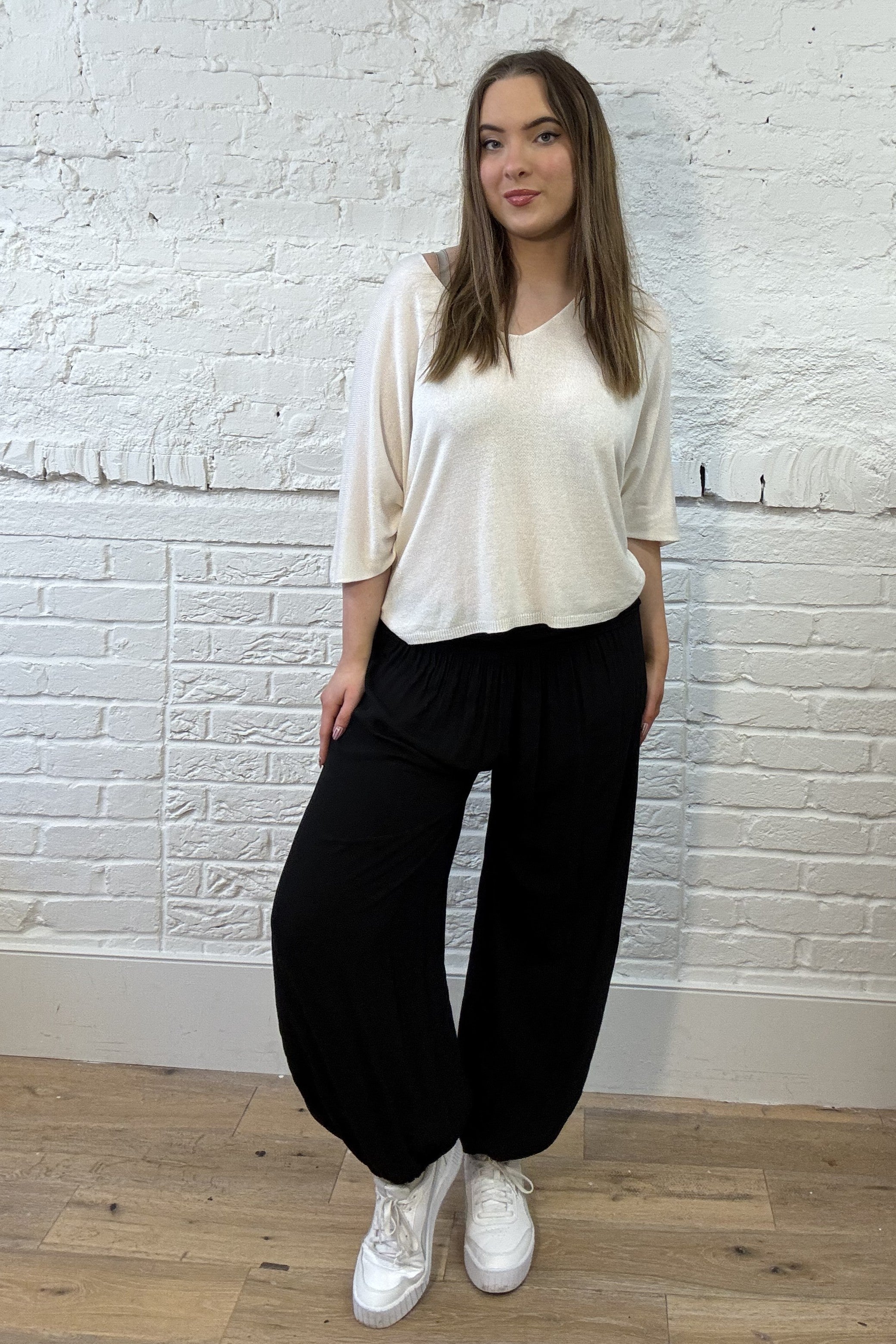 Pantalones harén clásicos (10-20)