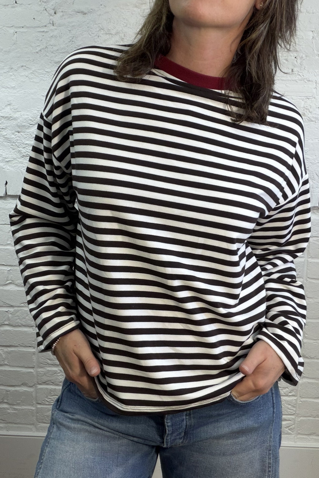 The Octavia Stripe Top