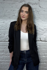 Caitlin Ruched Sleeve Jacket