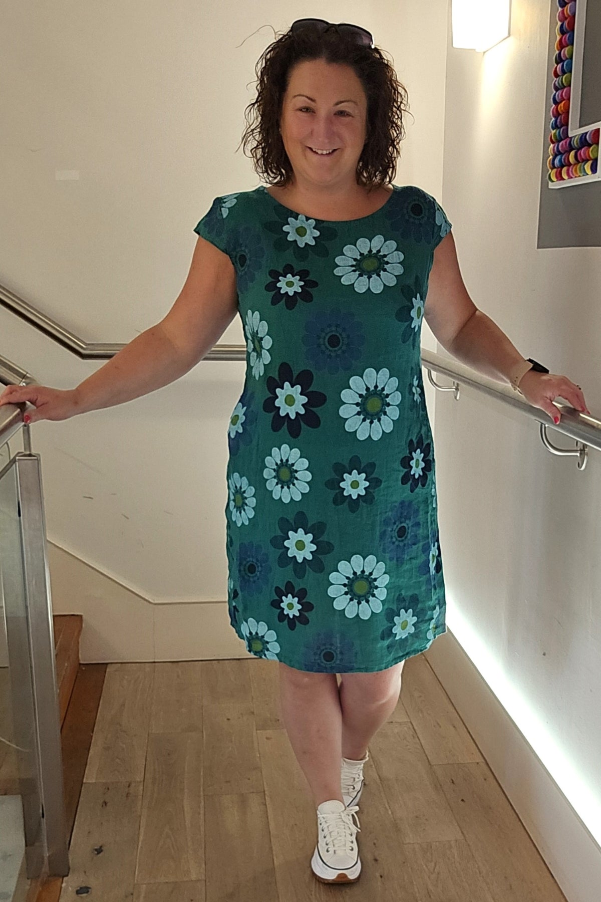 Daisy Print Dress