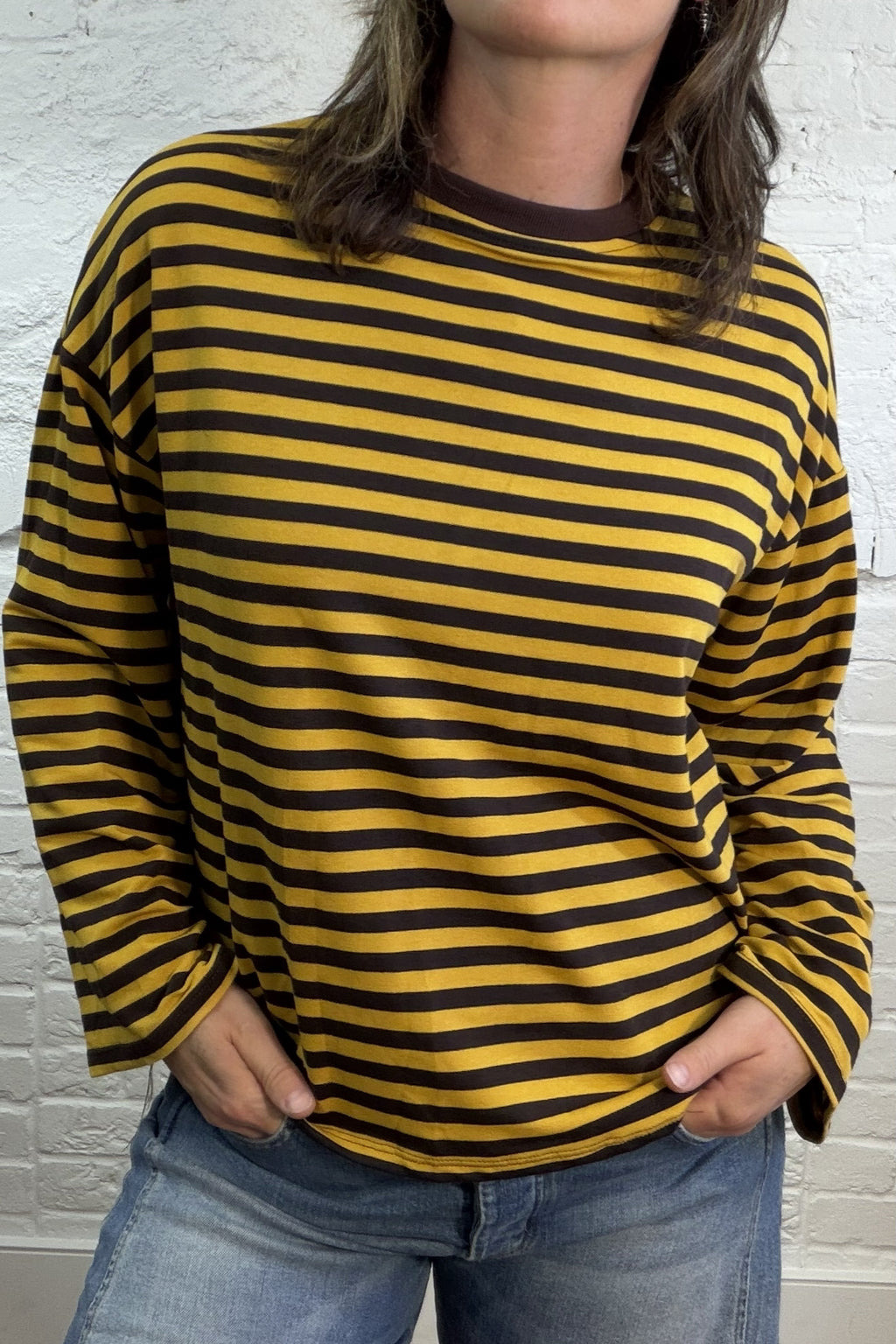 The Octavia Stripe Top