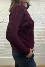 Lorita Button Detail Knit Jumper