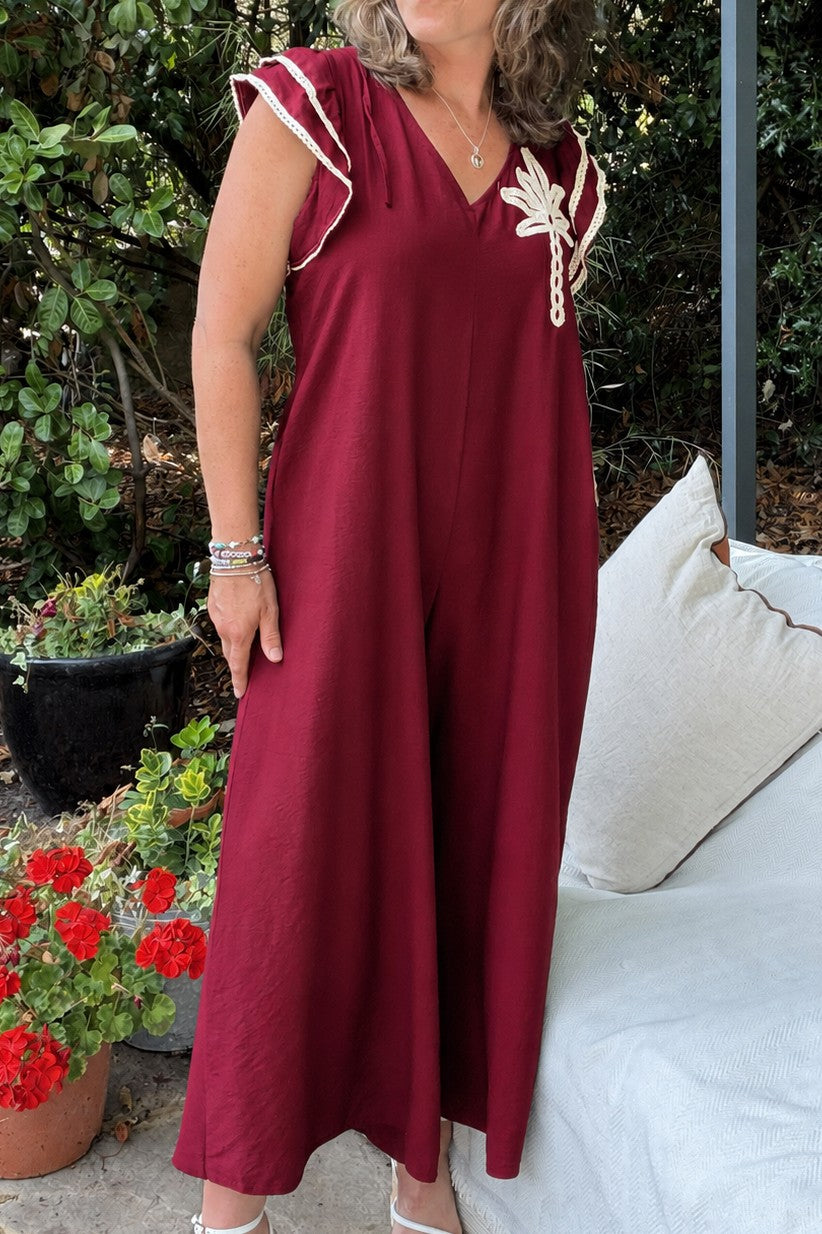 The Saffira Wide-Leg Jumpsuit