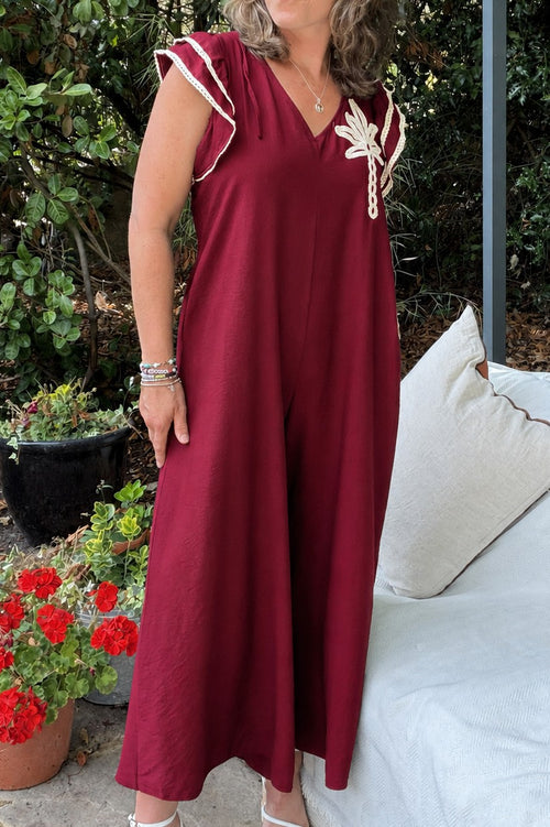 The Saffira Wide-Leg Jumpsuit