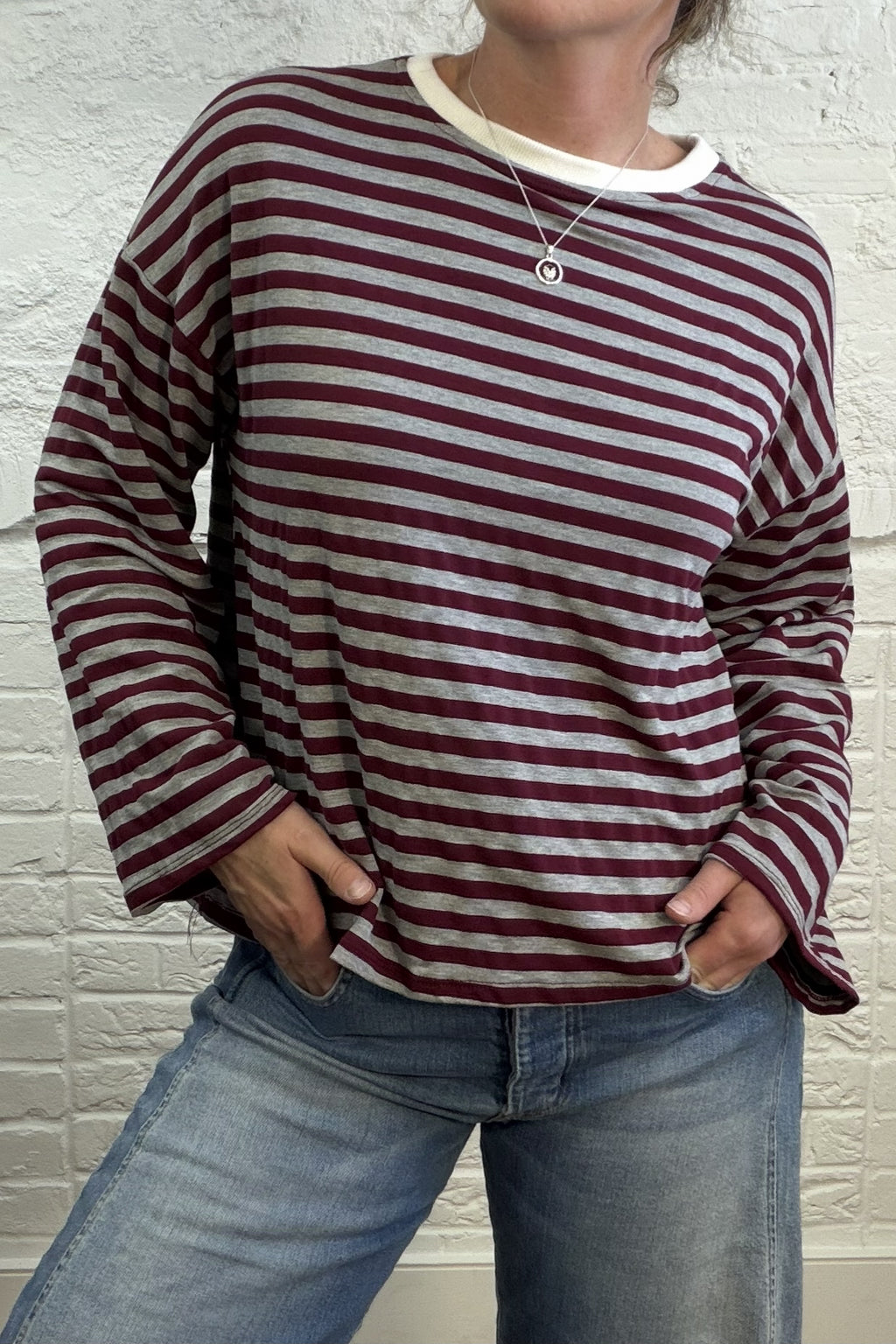 The Octavia Stripe Top
