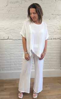 Coastal Breeze Fringe Top