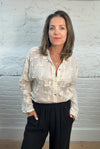 The Aston Embroidered Leaf Shirt