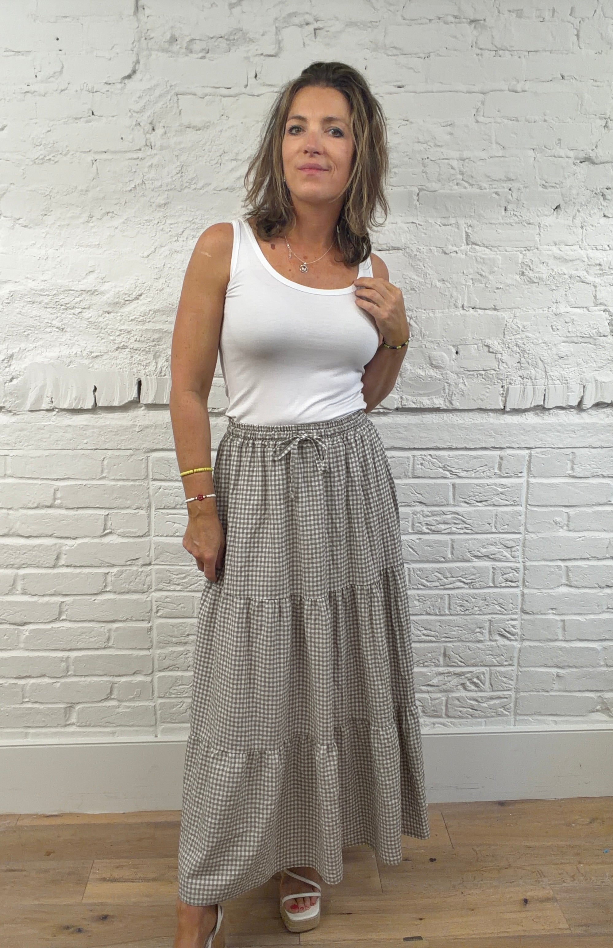 Annie Tiered Maxi Skirt
