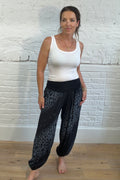 Leopard Print Hareem Trouser
