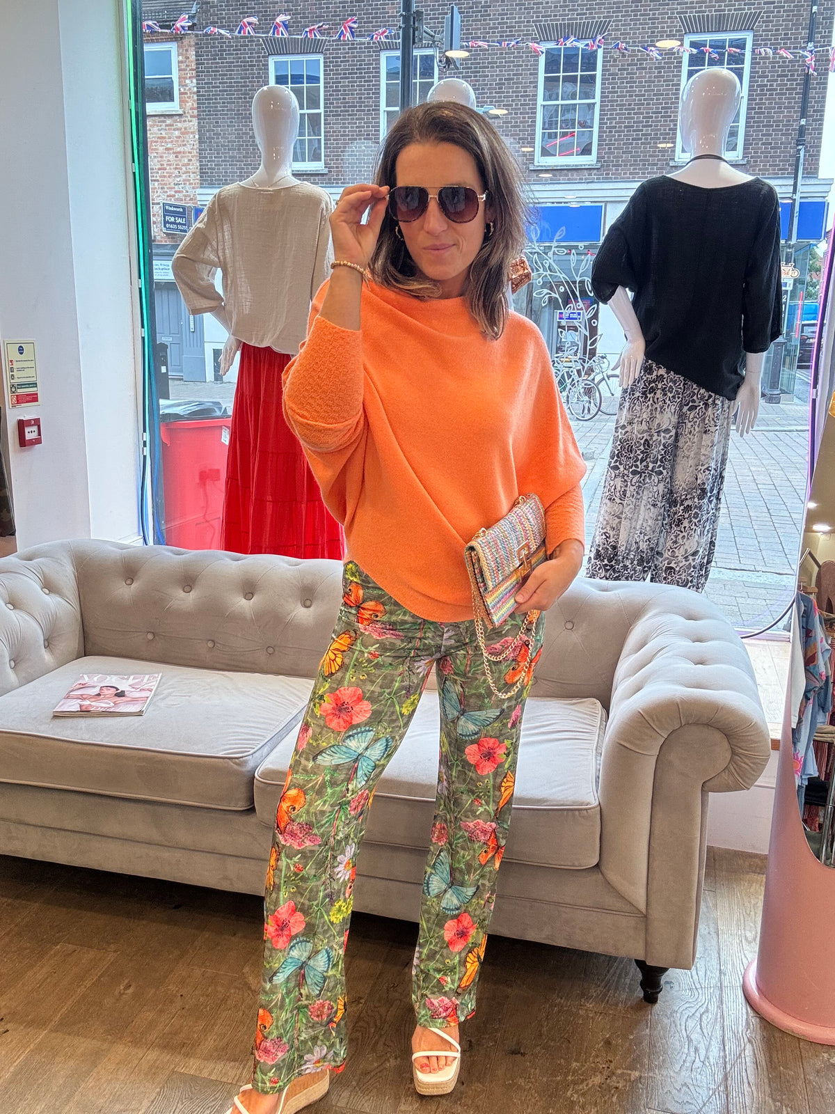 Butterfly Trousers by Be Fun