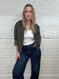 Leopard Quilted Jacket