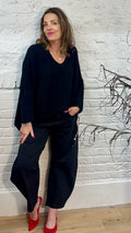 The Lauretta Oversized Hi Lo Sweater