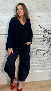 The Lauretta Oversized Hi Lo Sweater