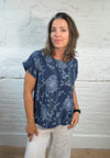 Thalia Cotton Linen Blend Top