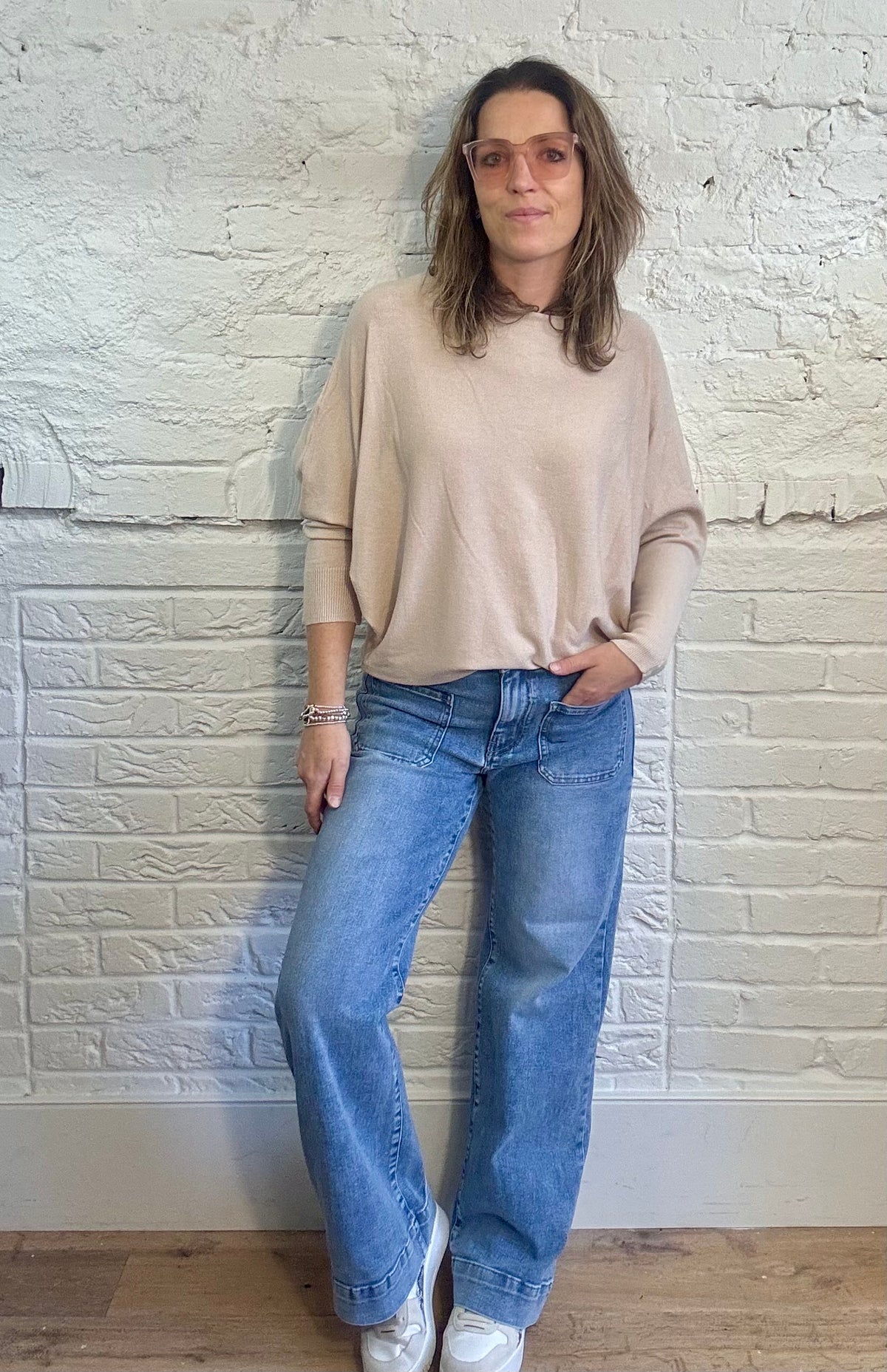 Penelope Pearl Back Jumper